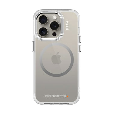EFM Volta Case Armour with D3O BIO for iPhone 15 Pro Max - Clear